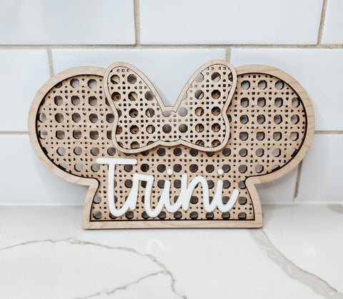 Personalized Rattan Mouse