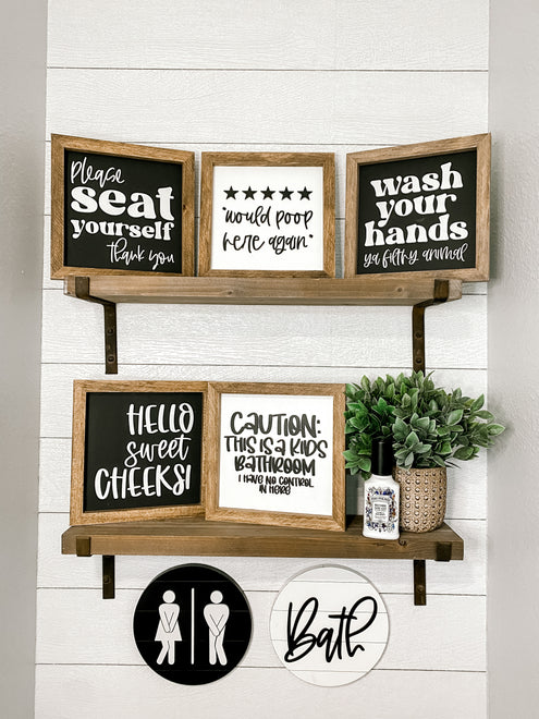 Bathroom Signs