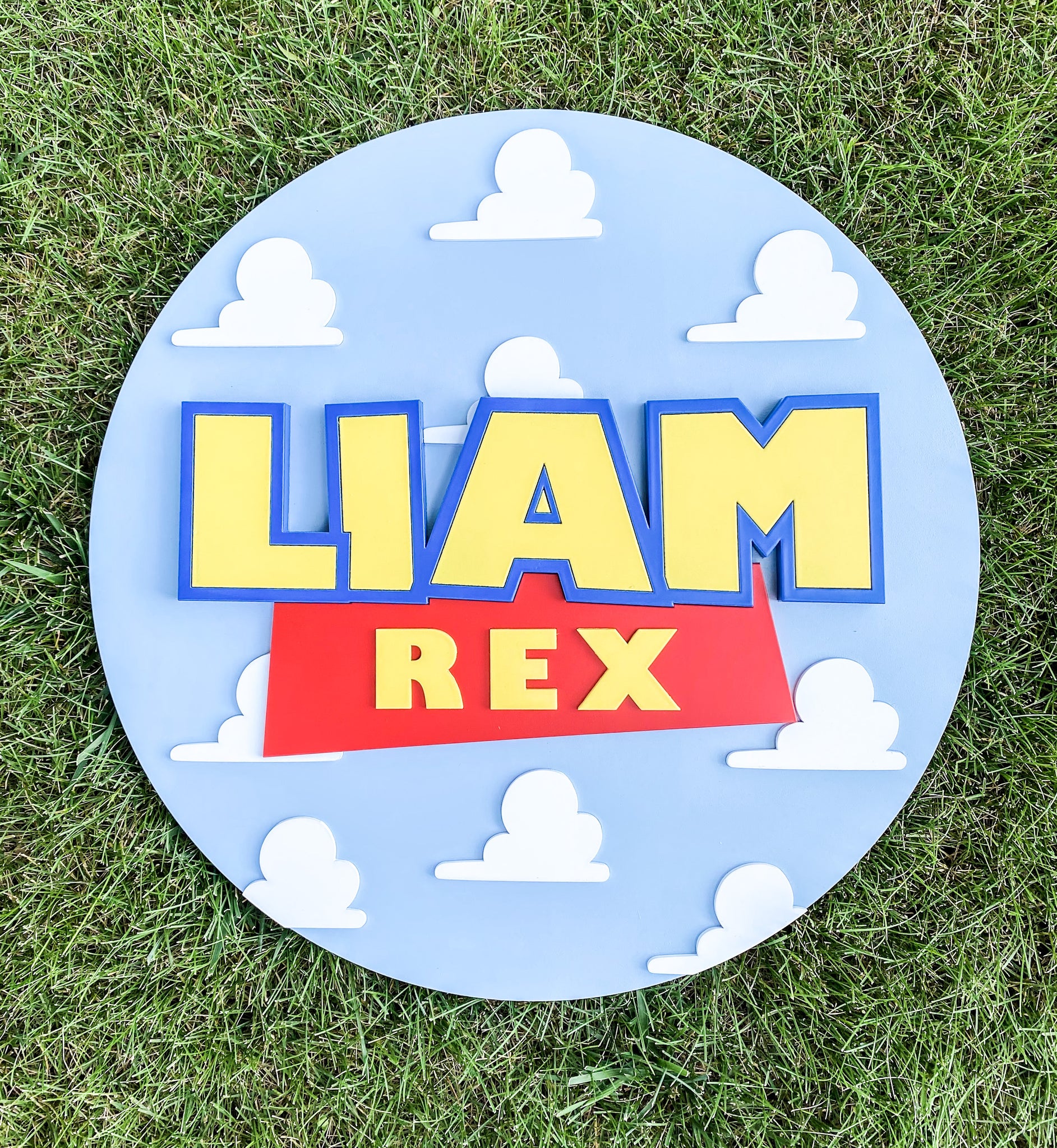Reach For The Sky Name Sign