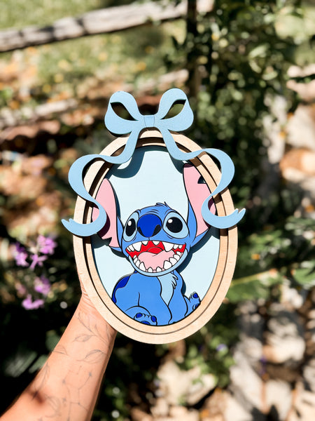 Coquette Character Frame