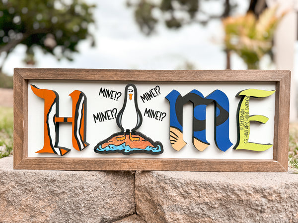 Disney Painted Home Signs