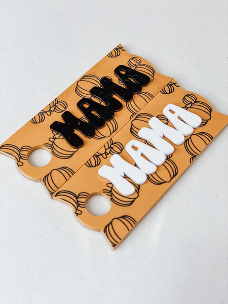 Engraved Pumpkin Topper