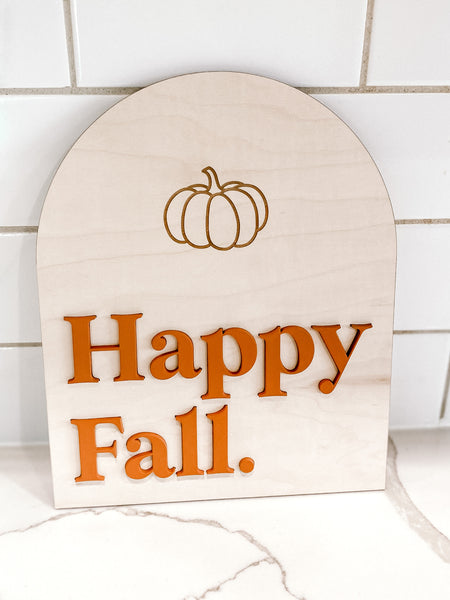 Happy Fall Arch