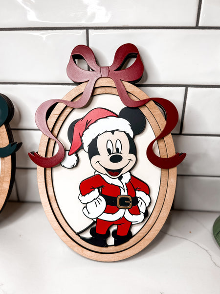 Coquette Christmas Frames