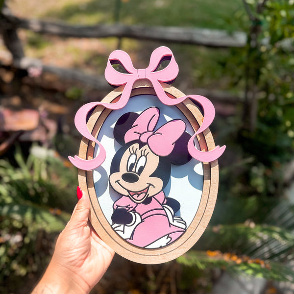 Coquette Character Frame