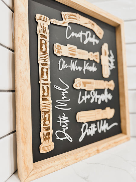 LightSaber Sign