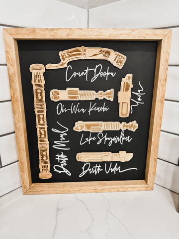 LightSaber Sign