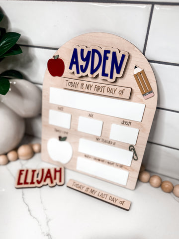 Back to School Board