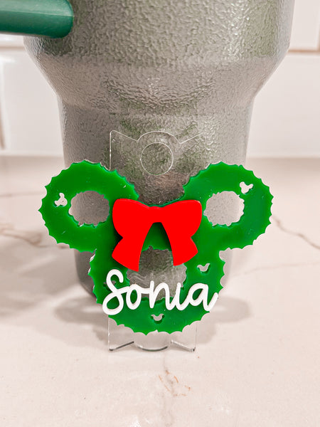 Wreath Mouse Topper