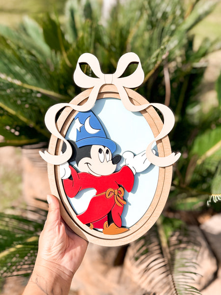 Coquette Character Frame