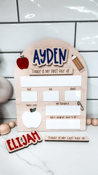 Back to School Board