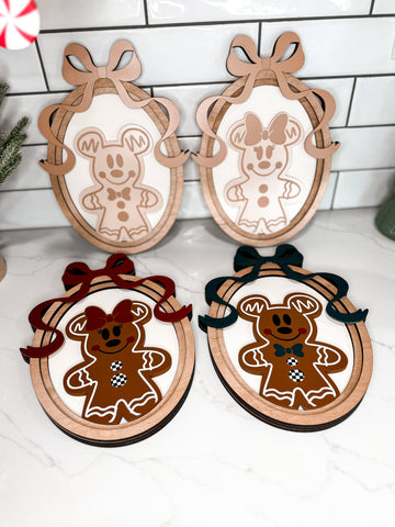 Coquette Christmas Frames