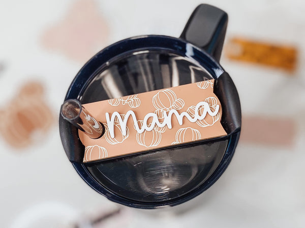 Engraved Pumpkin Topper