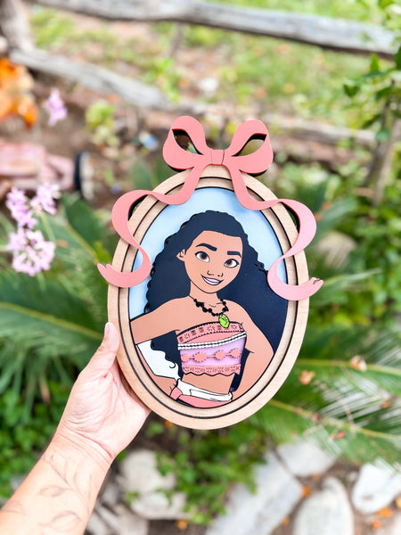Coquette Character Frame