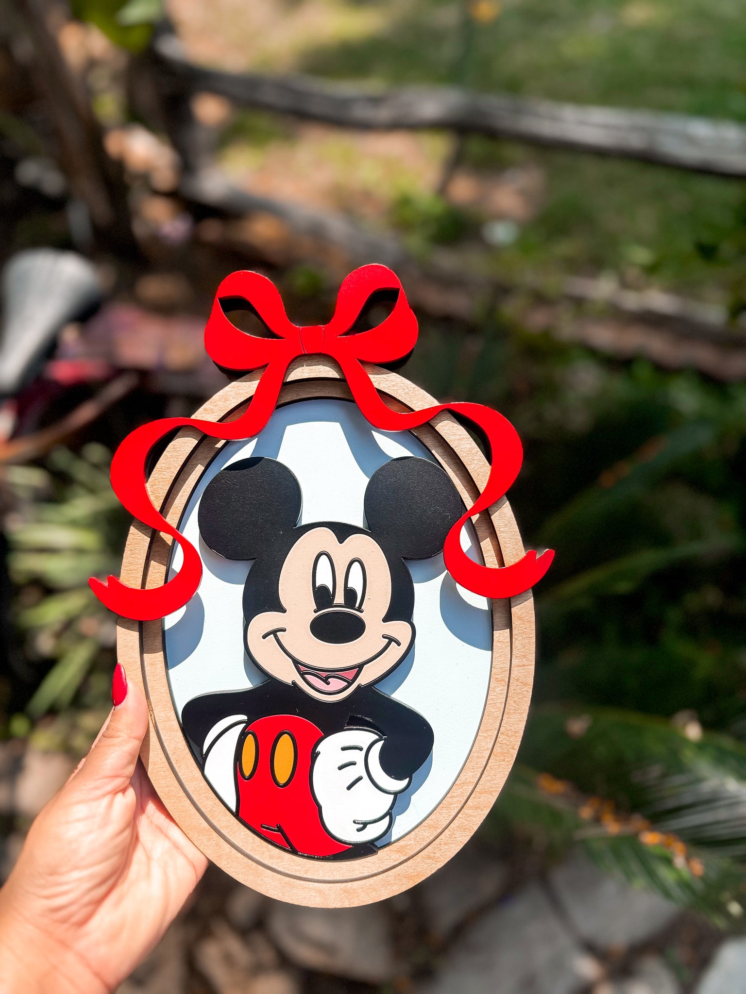 Coquette Character Frame