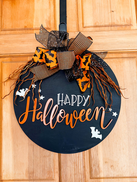 Happy Halloween Door Hanger