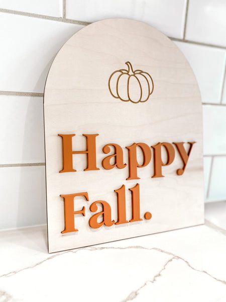 Happy Fall Arch