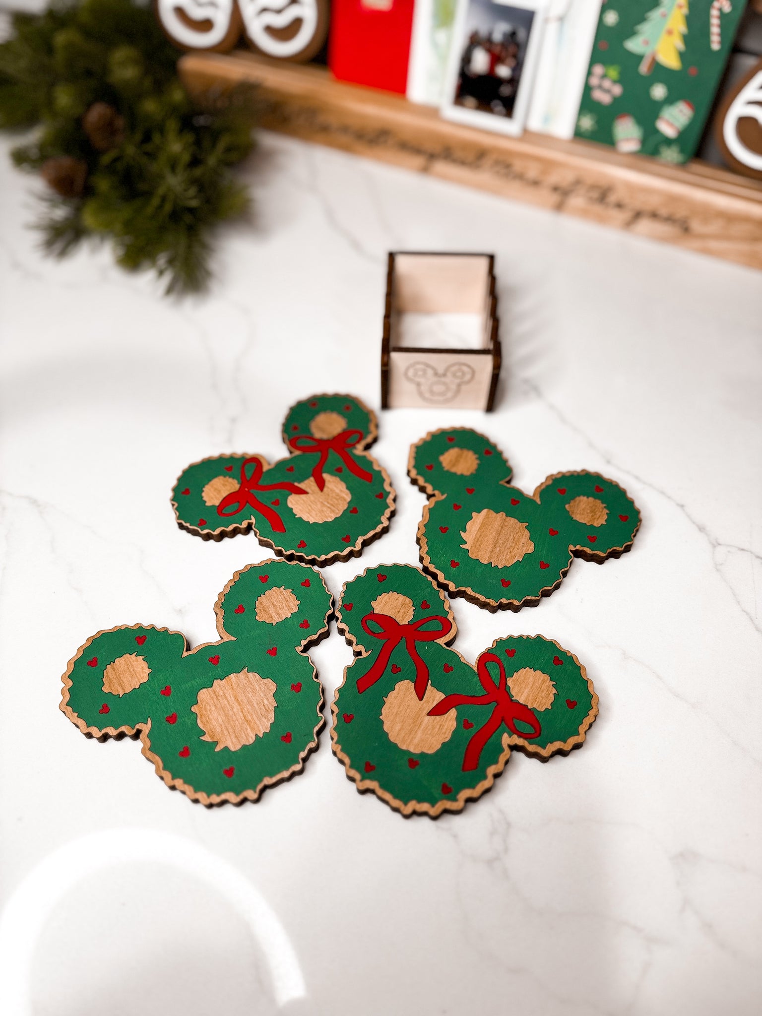 Wreath Coasters