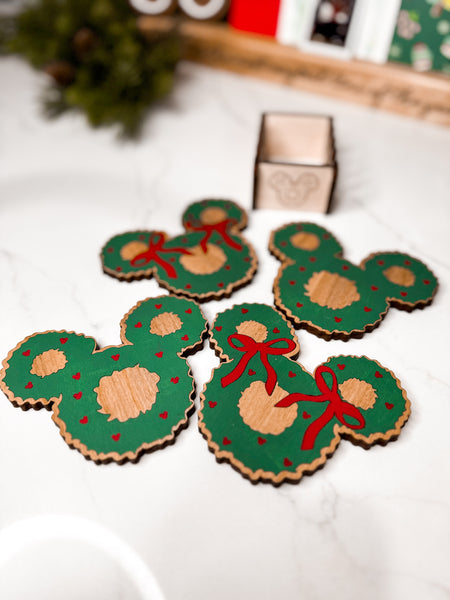 Wreath Coasters