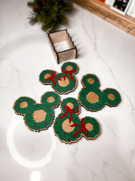 Wreath Coasters