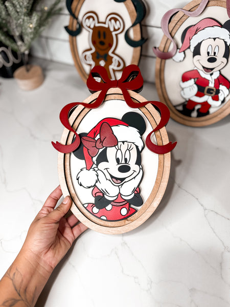 Coquette Christmas Frames