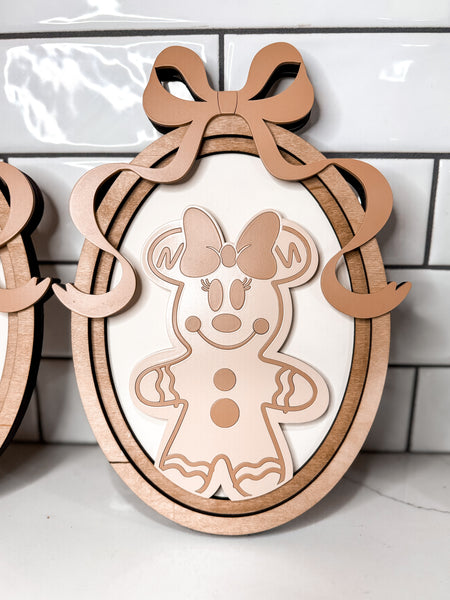 Coquette Christmas Frames