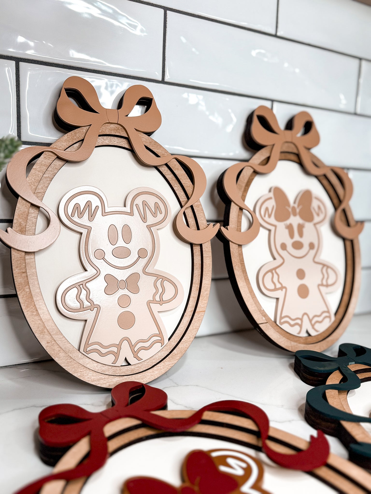 Coquette Christmas Frames