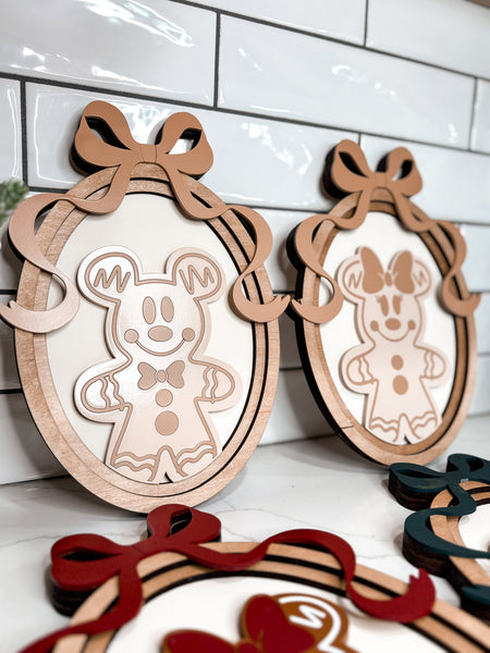 Coquette Christmas Frames