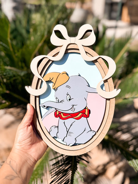 Coquette Character Frame