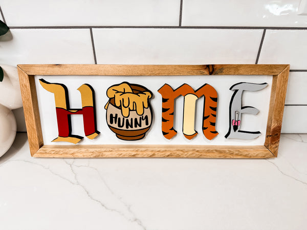 Disney Painted Home Signs
