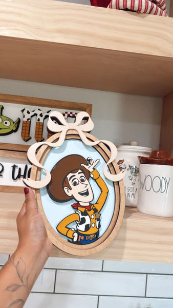 Coquette Character Frame