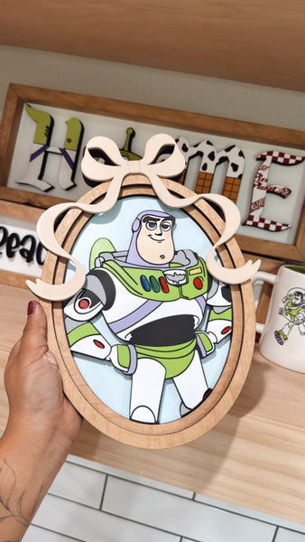 Coquette Character Frame