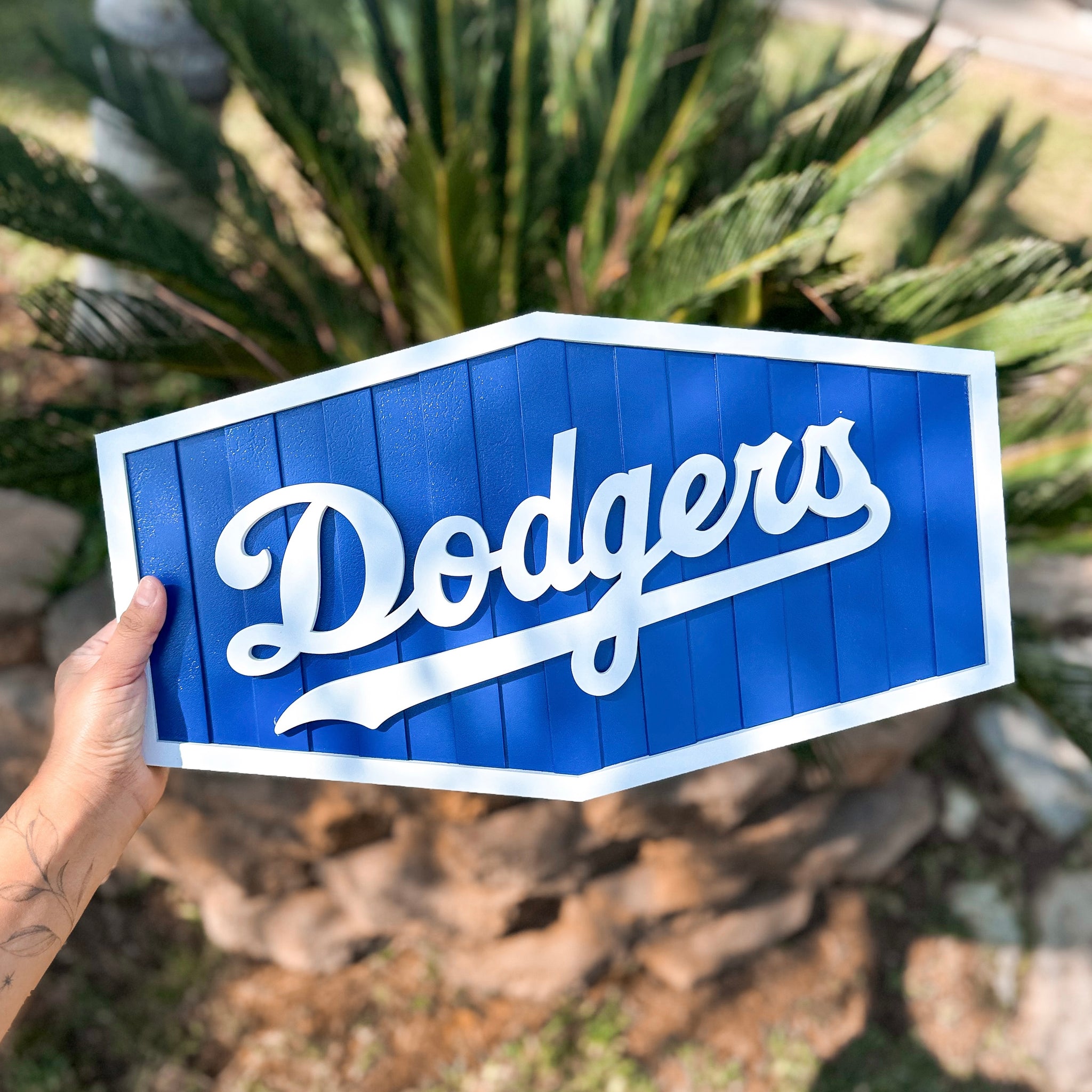 Blue Heaven- Home Plate Sign