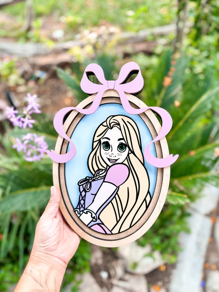Coquette Character Frame