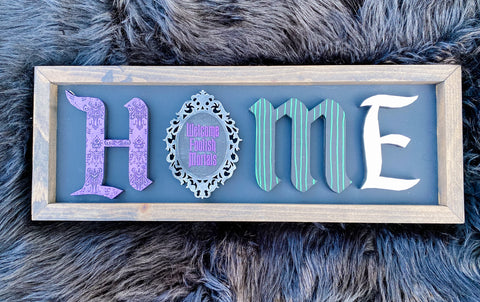 Halloween Painted Home Signs