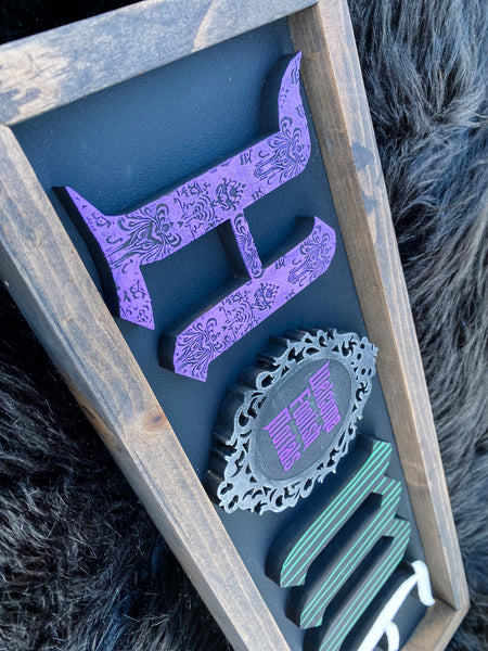 Haunted Mansion Home Sign