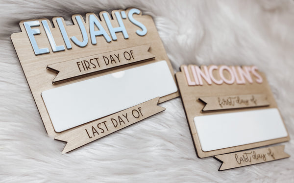 Small Back to school sign