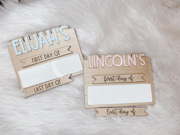 Small Back to school sign