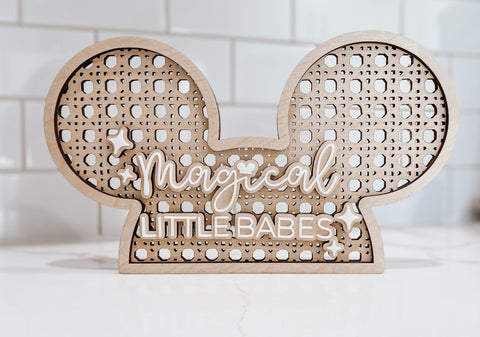 Rattan Mouse Personalized
