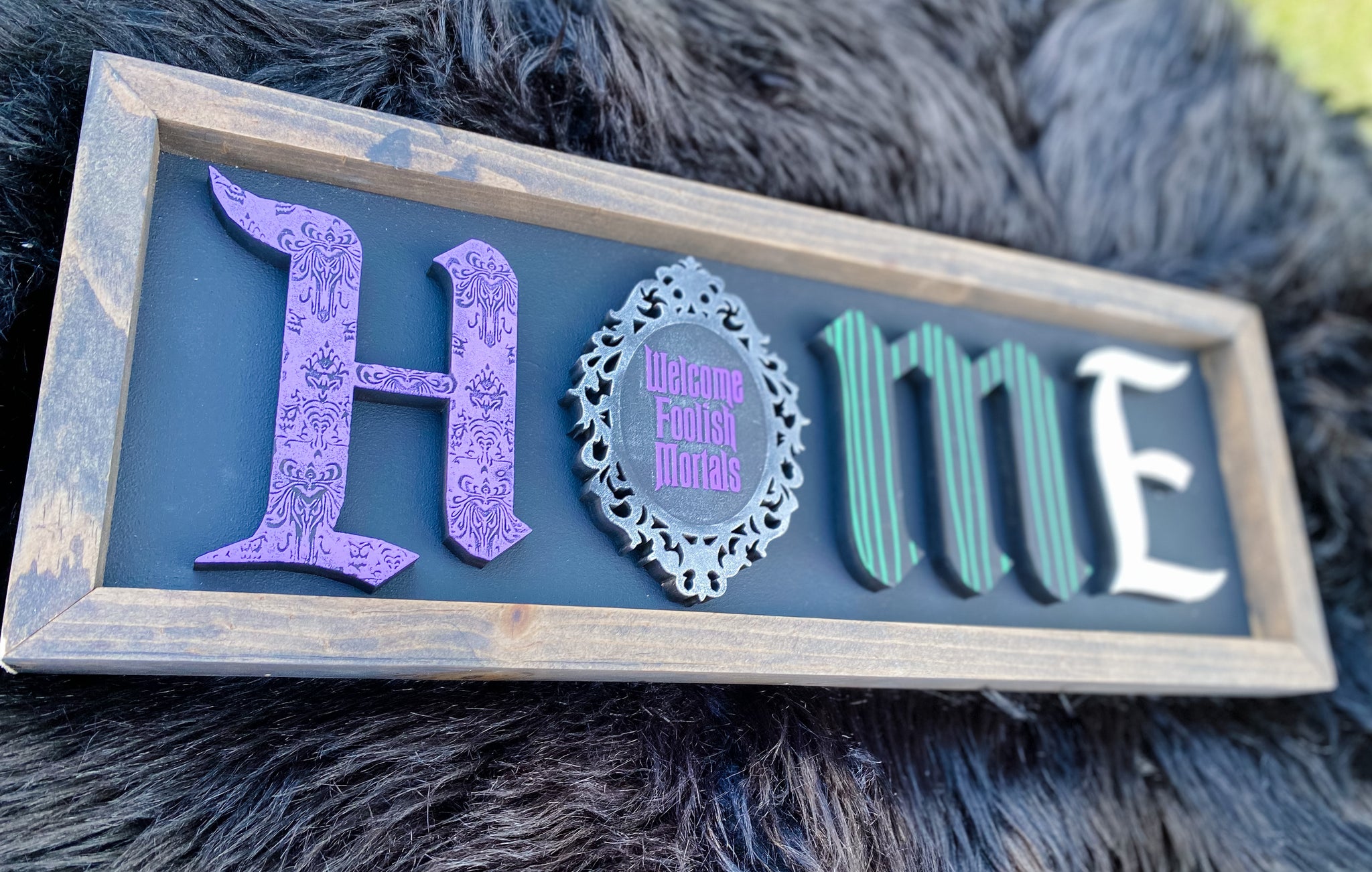 Haunted Mansion Home Sign