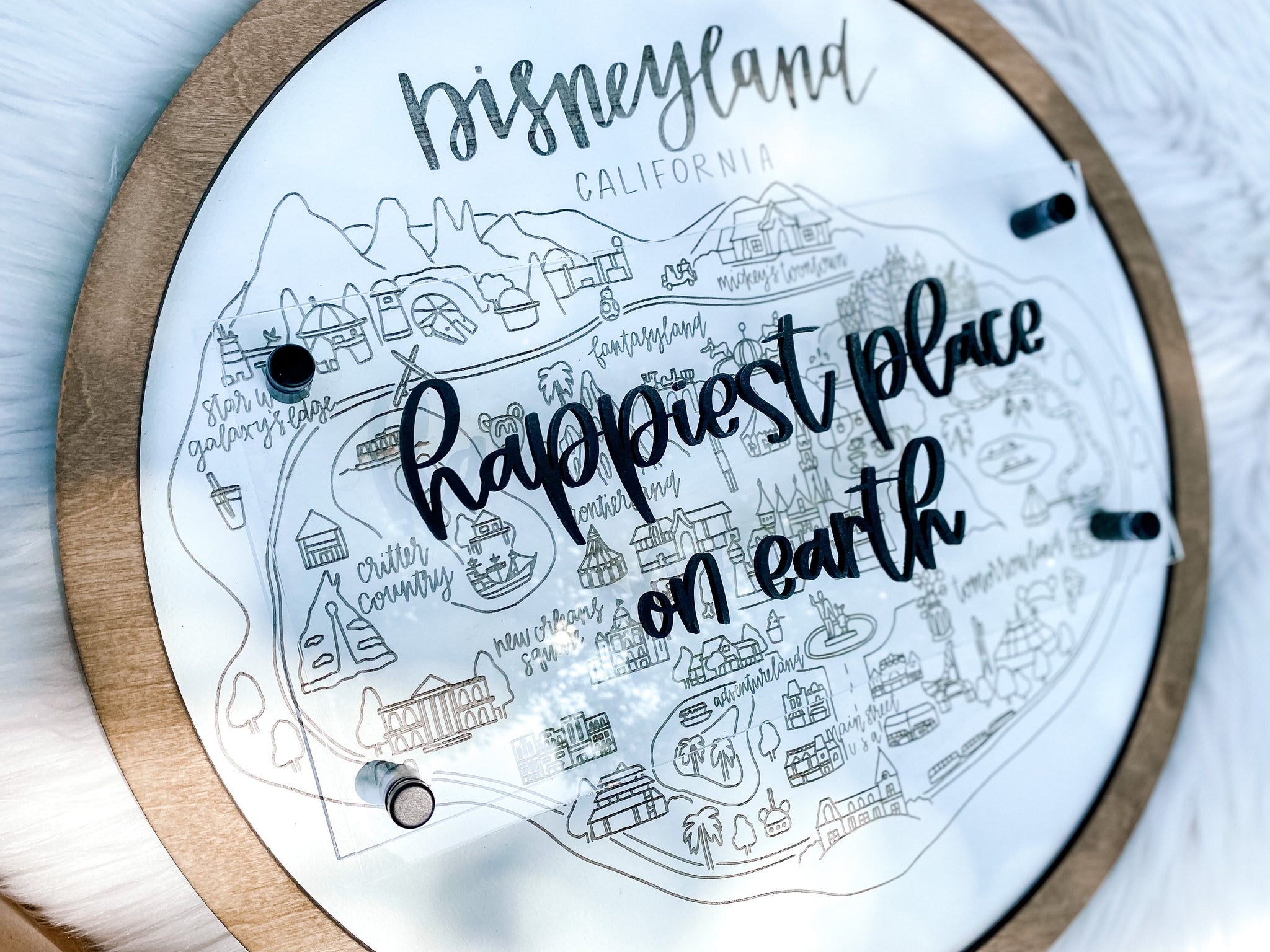 Happiest Place on Earth Map