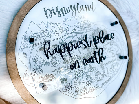 Happiest Place on Earth Map