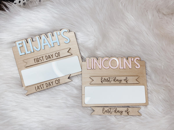 Small Back to school sign