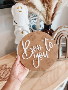 Boo to you