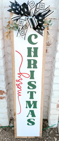 Fall/Christmas Porch Leaner