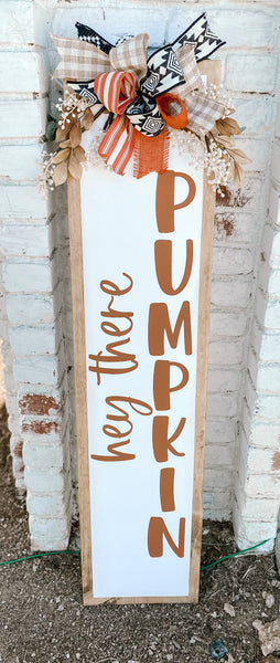 Fall/Christmas Porch Leaner