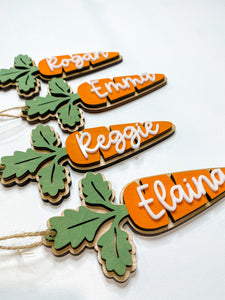 Carrot Name Tag